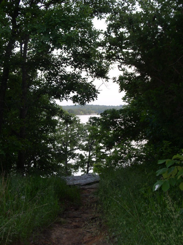 Path down to lake front