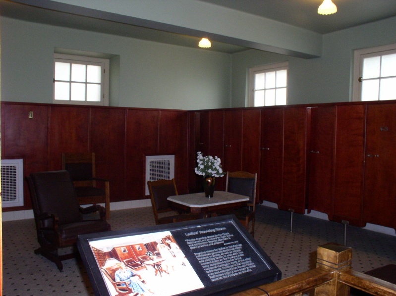 Ladies changing room