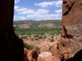 View from inside Cave mouth