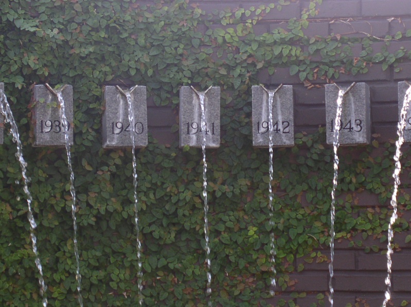 Closeup of Foutain Backsplash