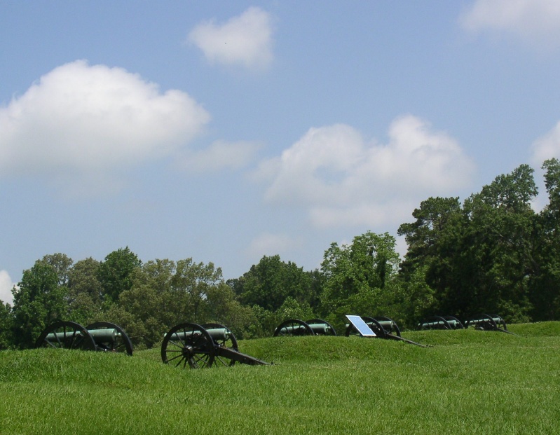 Union Cannons at the ready