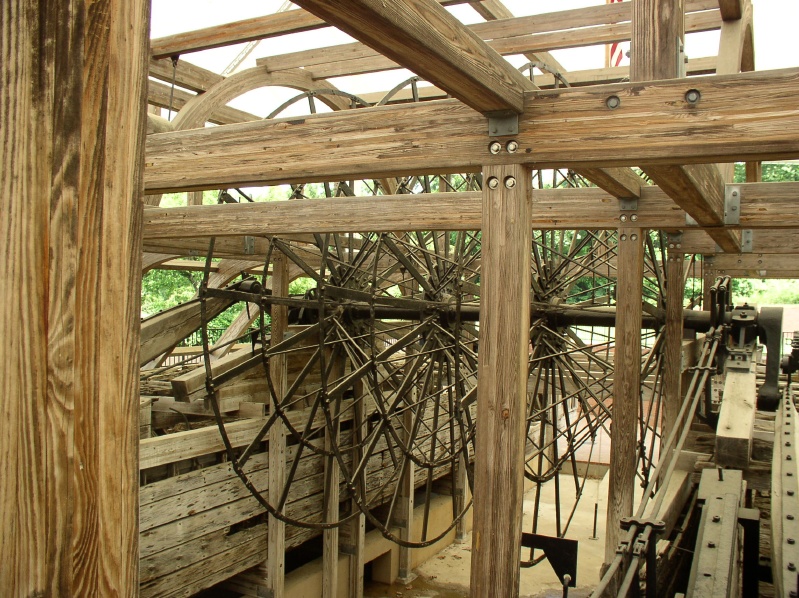 Paddle Wheel inside the shielding