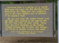 Natchez Trace Trail Sign