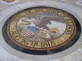 Floor of Illinois Dome Memorial