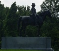 Man on Horse Statue