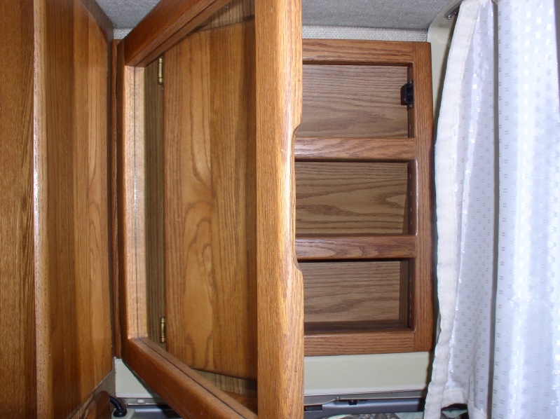 Medicine Cabinet Above rear doors