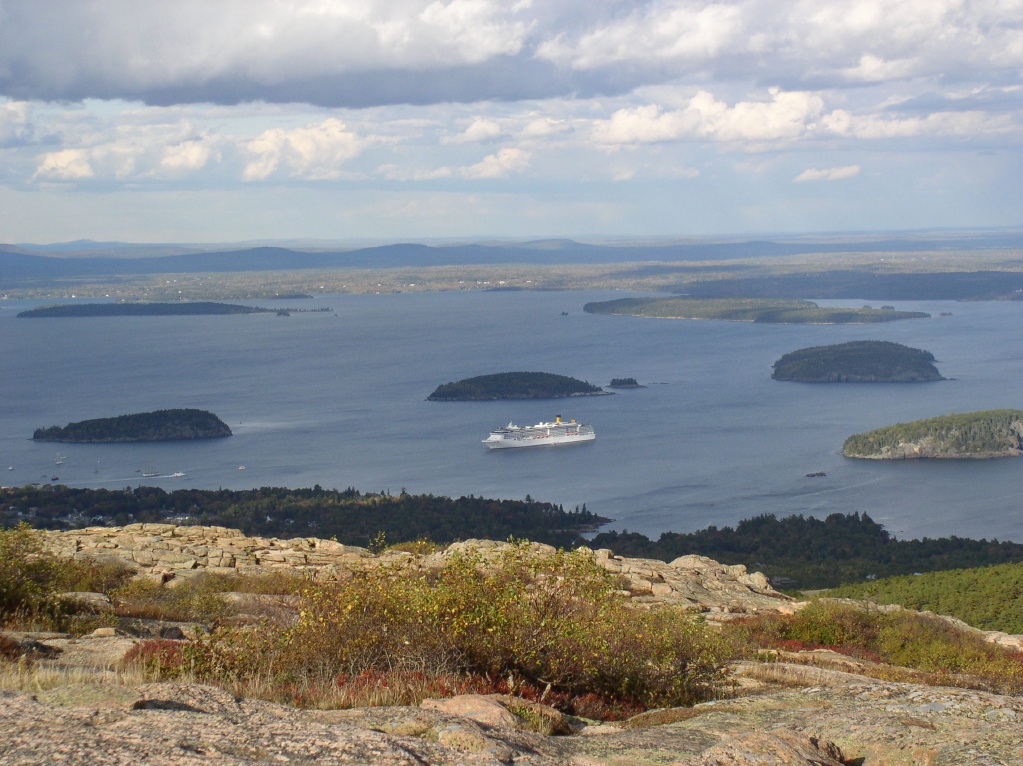Atlantica outside Bar Harbor